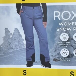 Roxy Women's S Snow Pants Blue a2152
